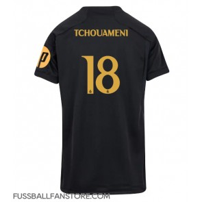 Real Madrid Aurelien Tchouameni #18 Replik 3rd trikot Damen 2023-24 Kurzarm